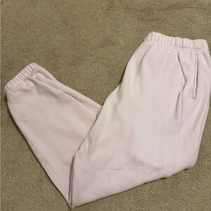 lululemon athletica Light Pink Cozy Sweat Joggers